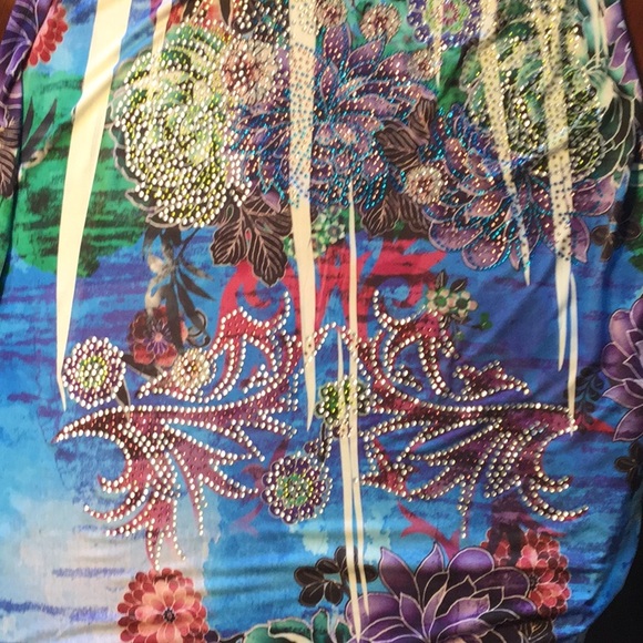 NWOT, S-Twelve, Maxie Hawaii Halter Dress, Size S - Picture 5 of 7